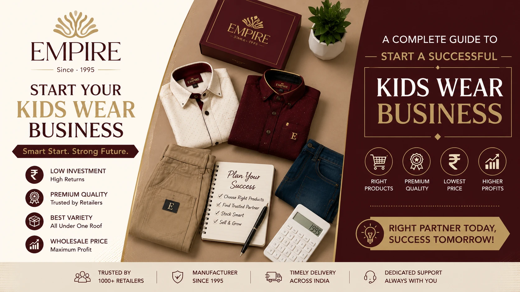 How to Start a Kids Wear Business in India with Low Investment (Complete Guide for Retailers)